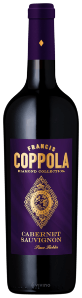 Vino Tinto Francis Coppola Diamond Cabernet Sauvingon Paso Robles 750 ml