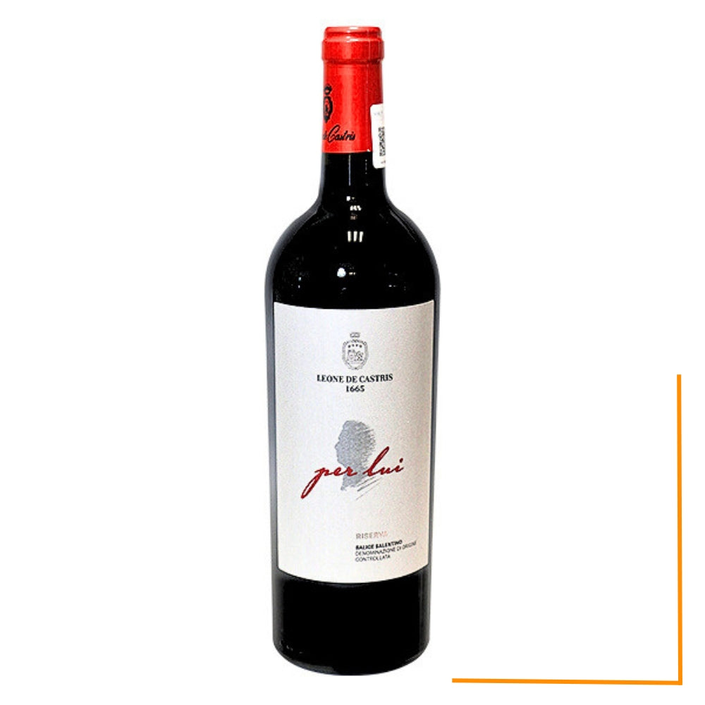 Vino Tinto Leone De Castri Per Lui Salice Salentino Riserva Negroamaro 750 ml