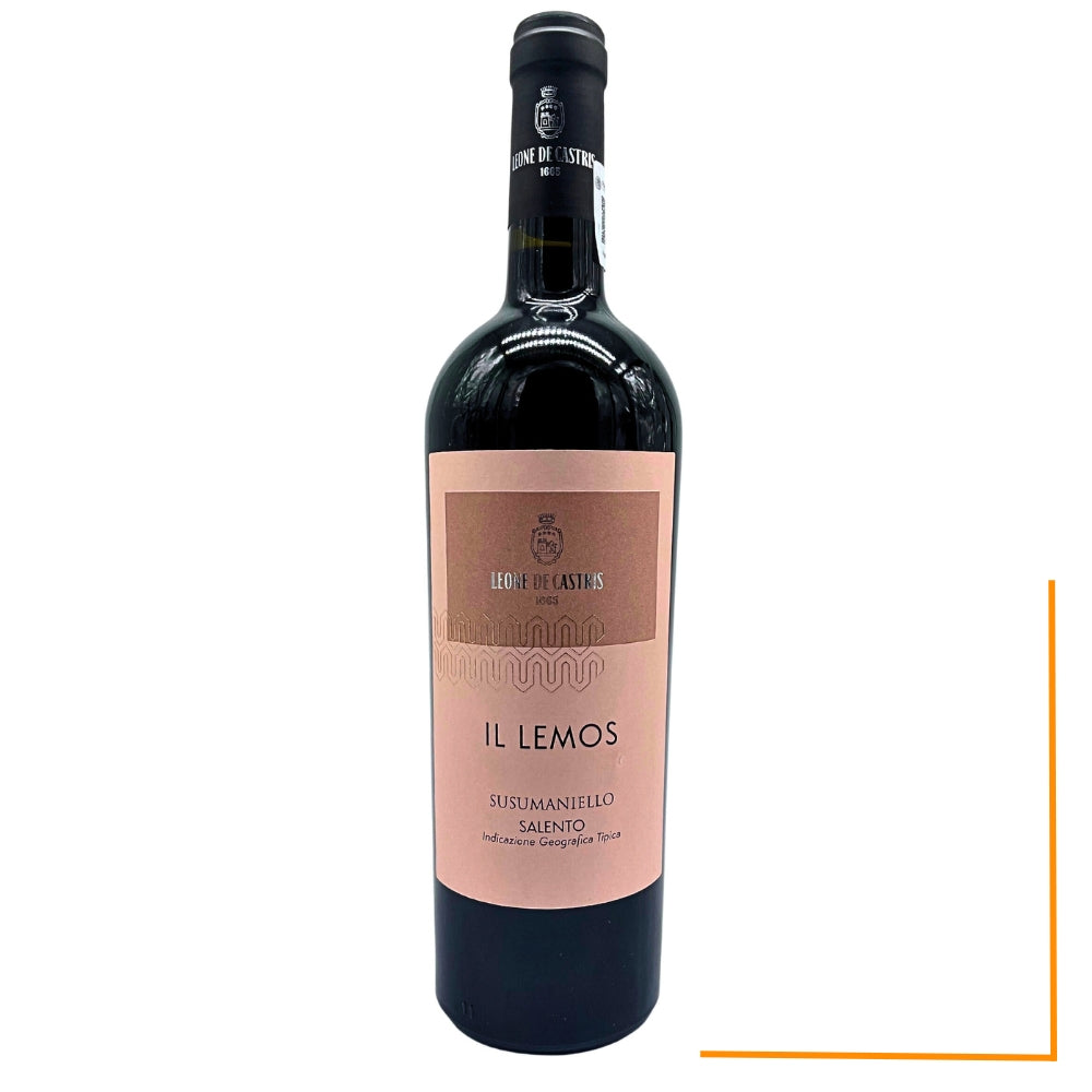 Vino Tinto Leone De Castris Il Lemos Susumaniello 750 ml