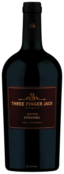 Vino Tinto Three Finger Jack Zinfandel 750 ml