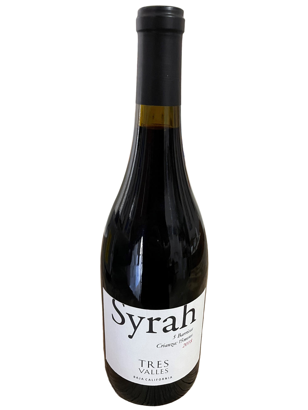 Vino Tinto Tres Valles Syrah 750 ml