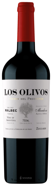 Vino Tinto Zuccardi Los Olivos Malbec 750ML