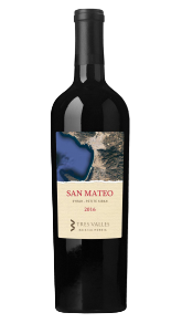 Vino Tinto Tres Valles San Mateo 750 ml