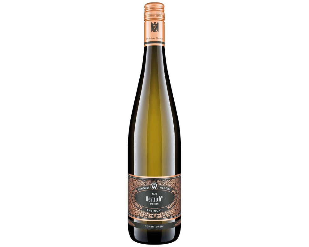 Vino Blanco Wegeler Oestricher Riesling QBA Trocken VDP Ortswein 750 ml