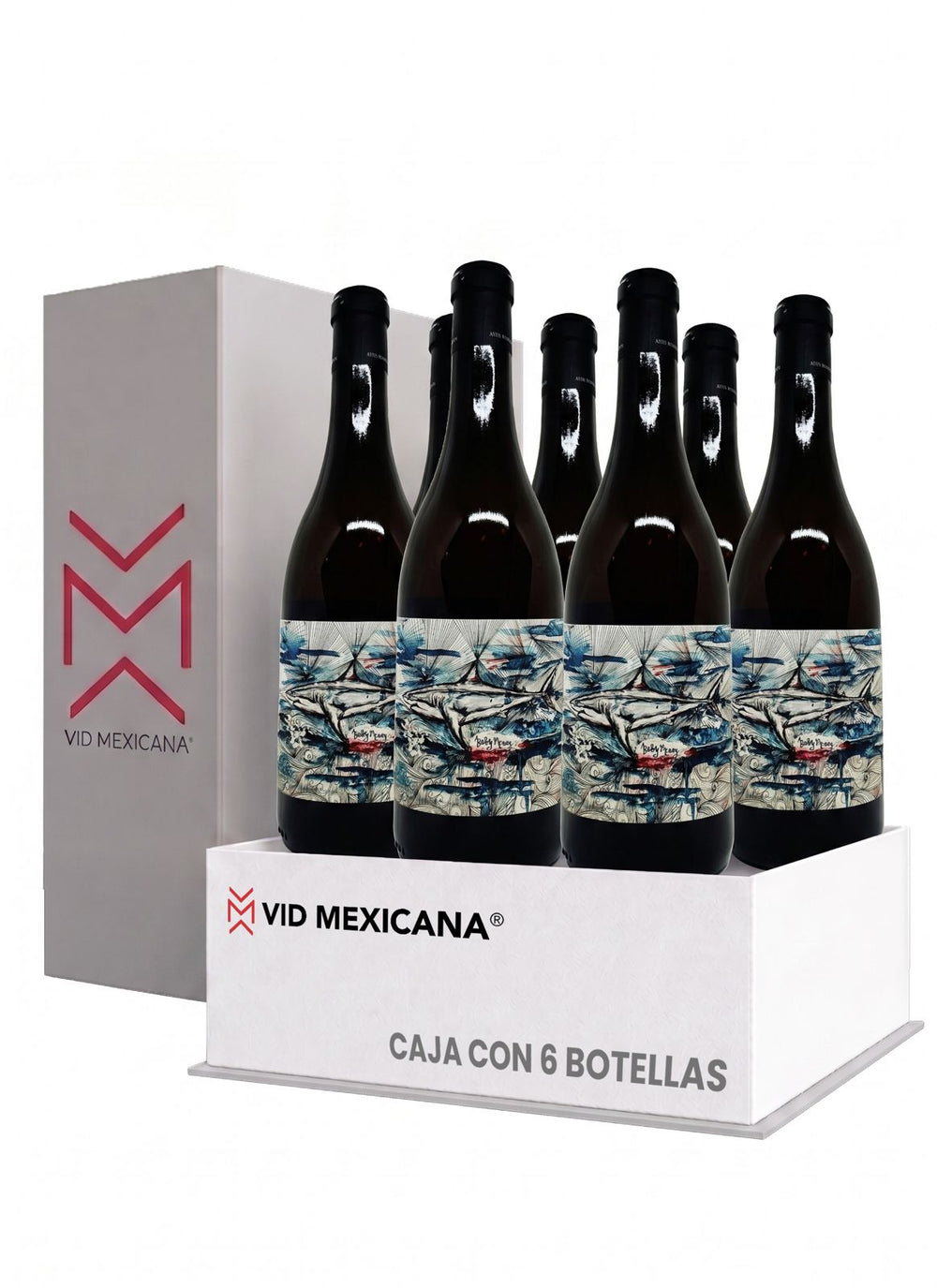 Caja 6 botellas Vino Blanco Certus Albariño 750 ml