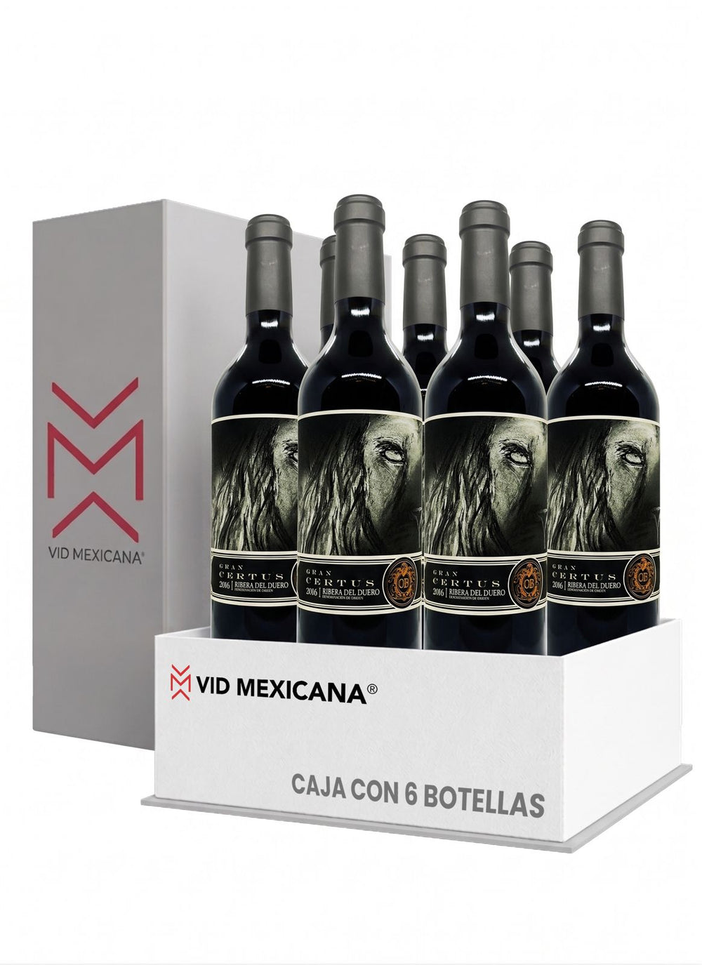 Caja 6 piezas Vino Tinto Gran Certus 1500 ml