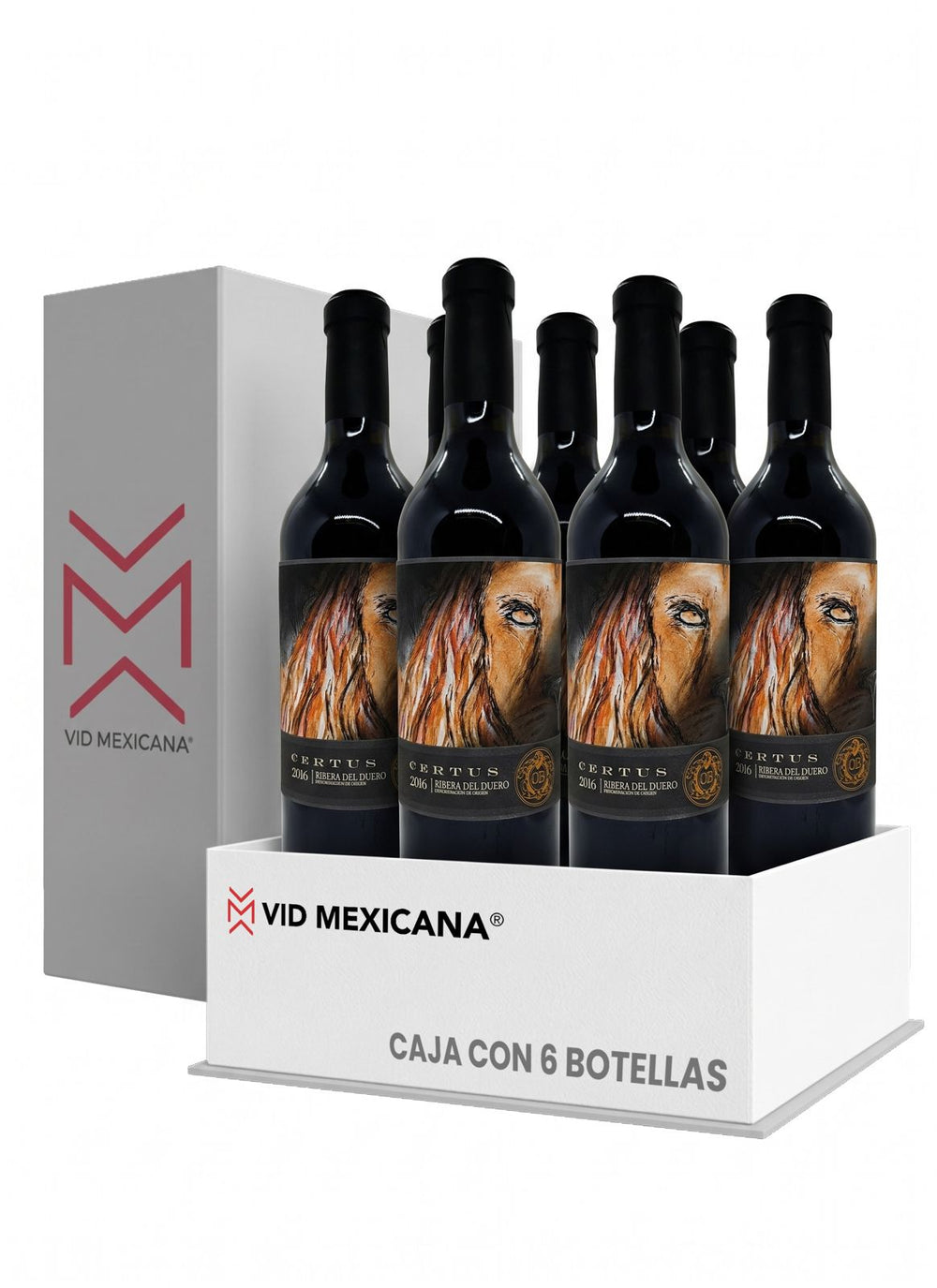 Caja 6 botellas Vino Tinto Certus 750 ml