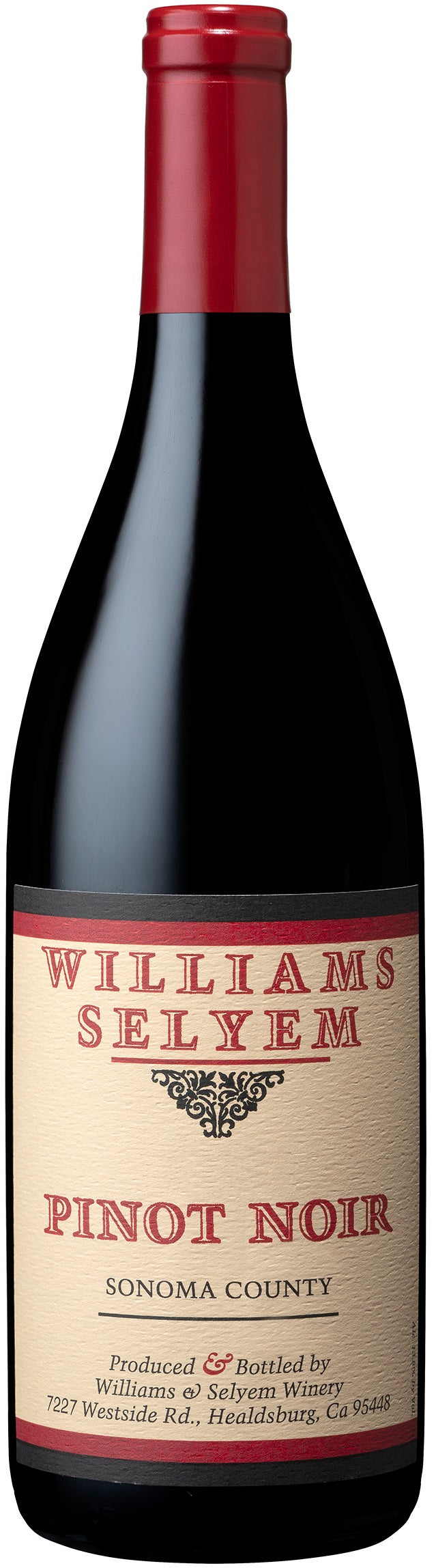 Vino Tinto Williams Selyem Pinot Noir Sonoma 750 ml