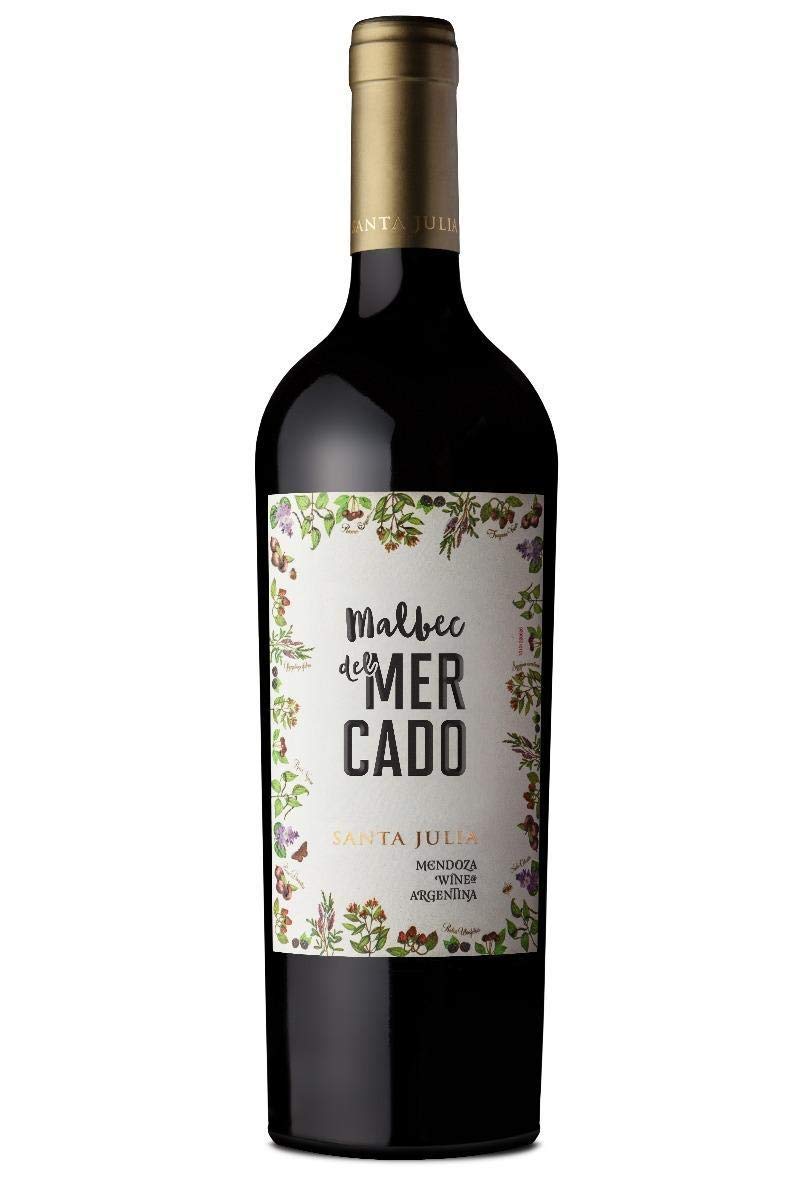 Vino Tinto Santa Julia Malbec del Mercado 750 ml