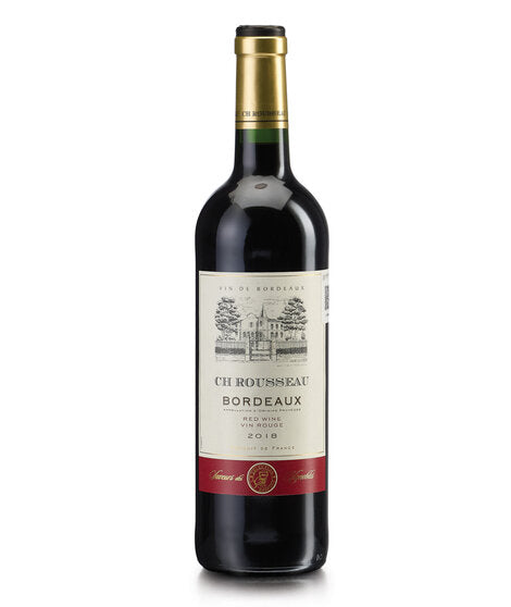 Vino Tinto Ch Rousseaun Bordeaux 750 ml