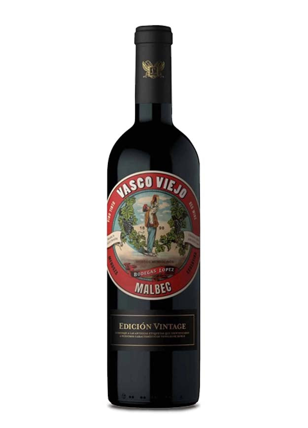 Vino Tinto Vasco Viejo Malbec Vintage 750 ml