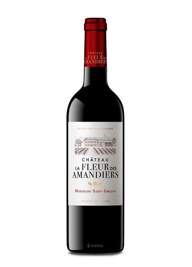 Vino Tinto Chateau La Fleur des Amandiers Montagne Saint Emilion 750 ml