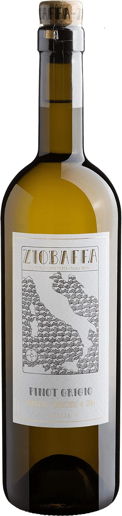 Vino Blanco Ziobaffa Pinot Grigio 750 ml