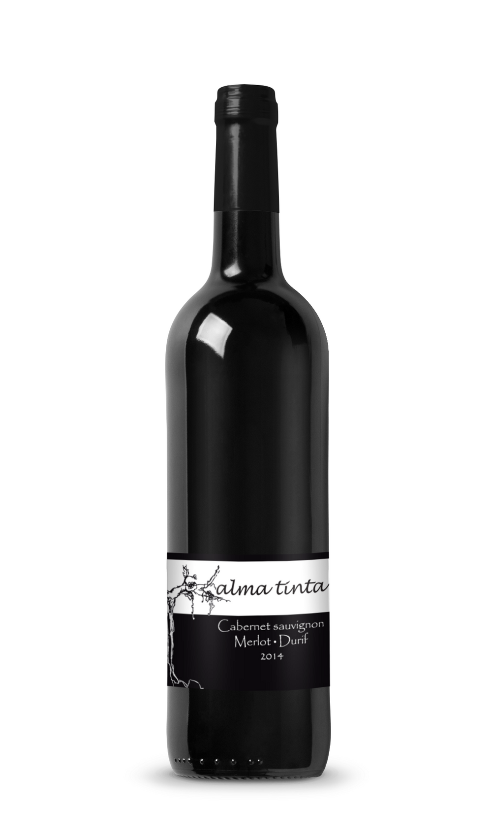 Vino Tinto Alma Tinta Cabernet Sauvignon, Merlot, Duriff 750 ml