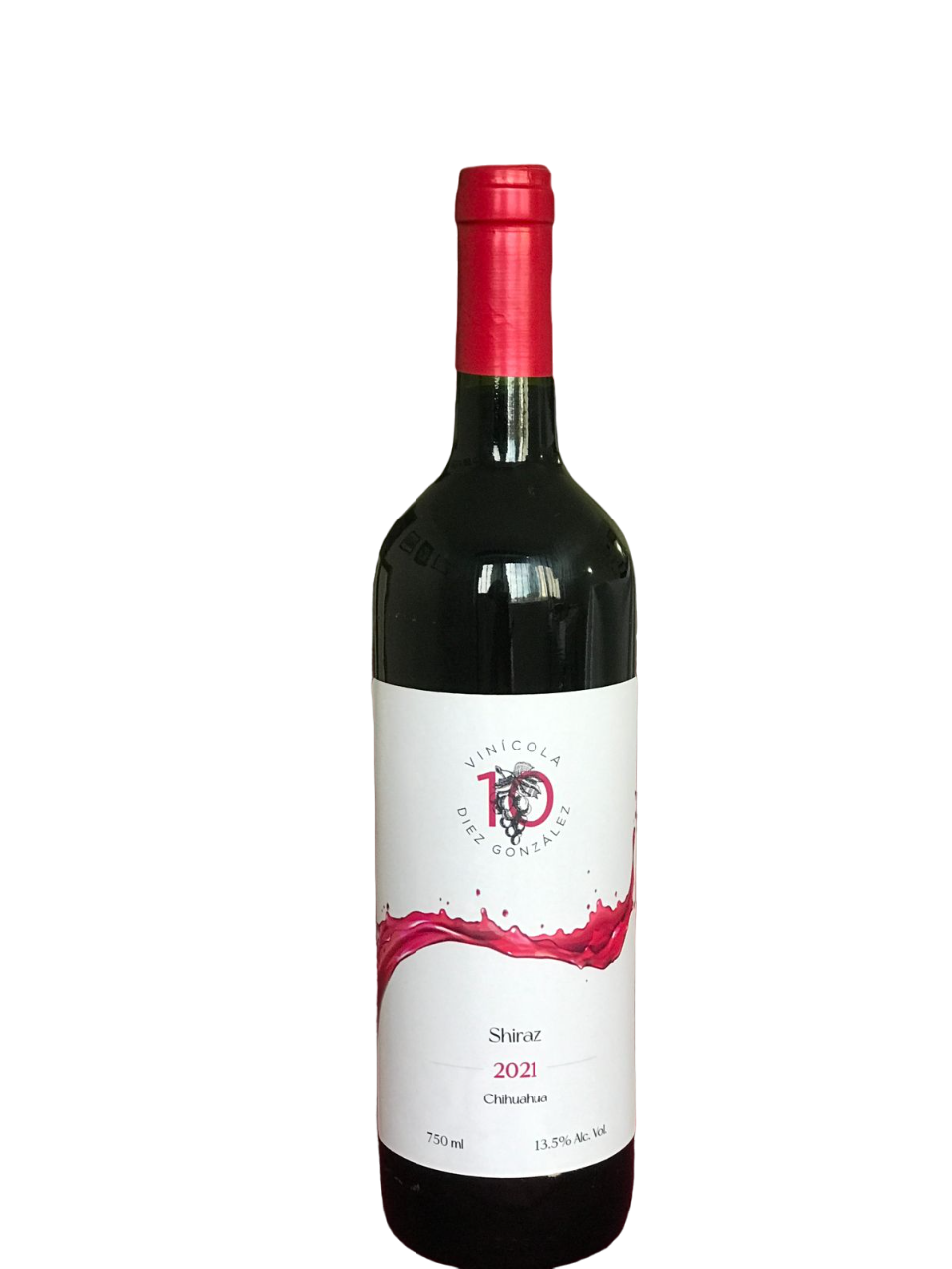Vino Tinto Vinicola Diez Gonzalez Shiraz 750 ml