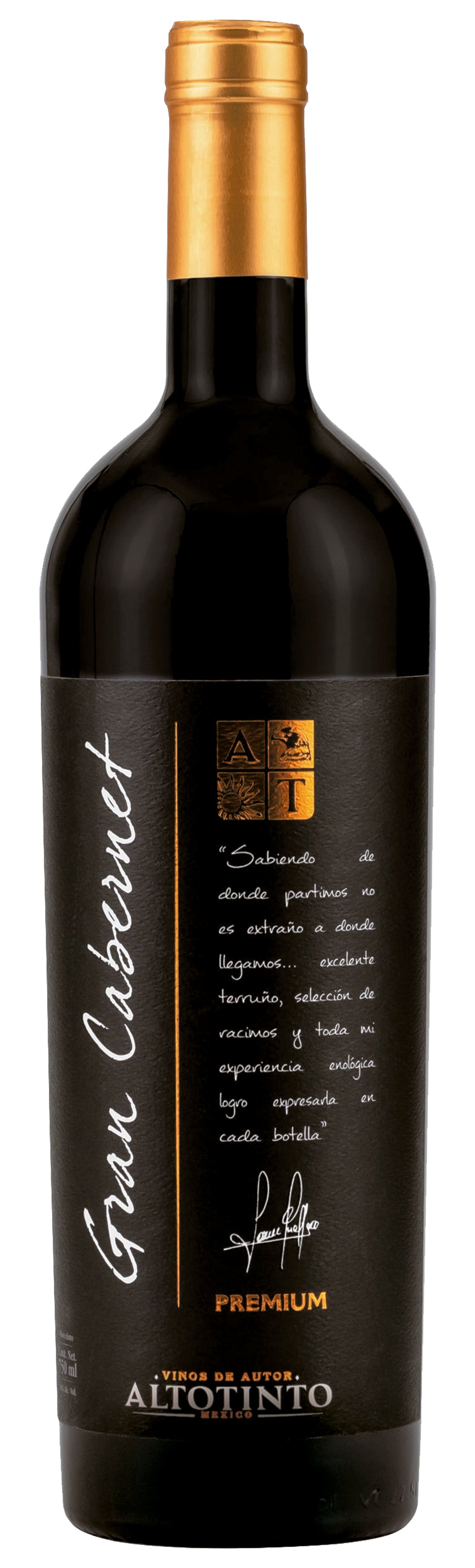 Vino Tinto Altotinto Gran Cabernet 750 ml