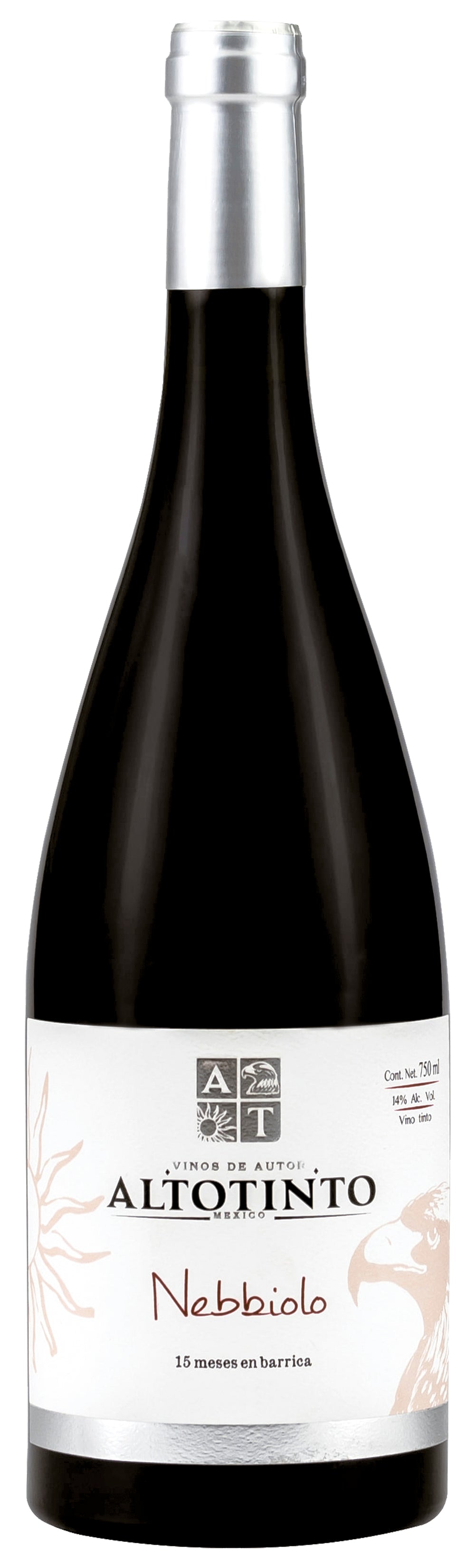 Vino Tinto Altotinto Nebbiolo 750 ml