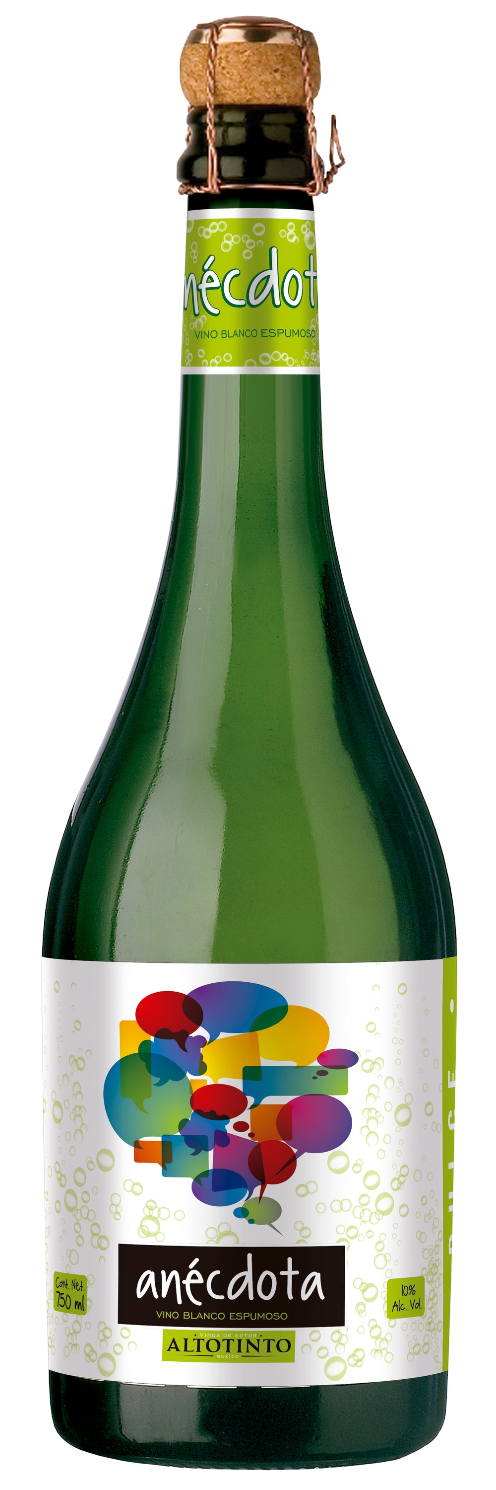 Vino Espumoso Altotinto Anecdota Espumoso Blanco 750 ml