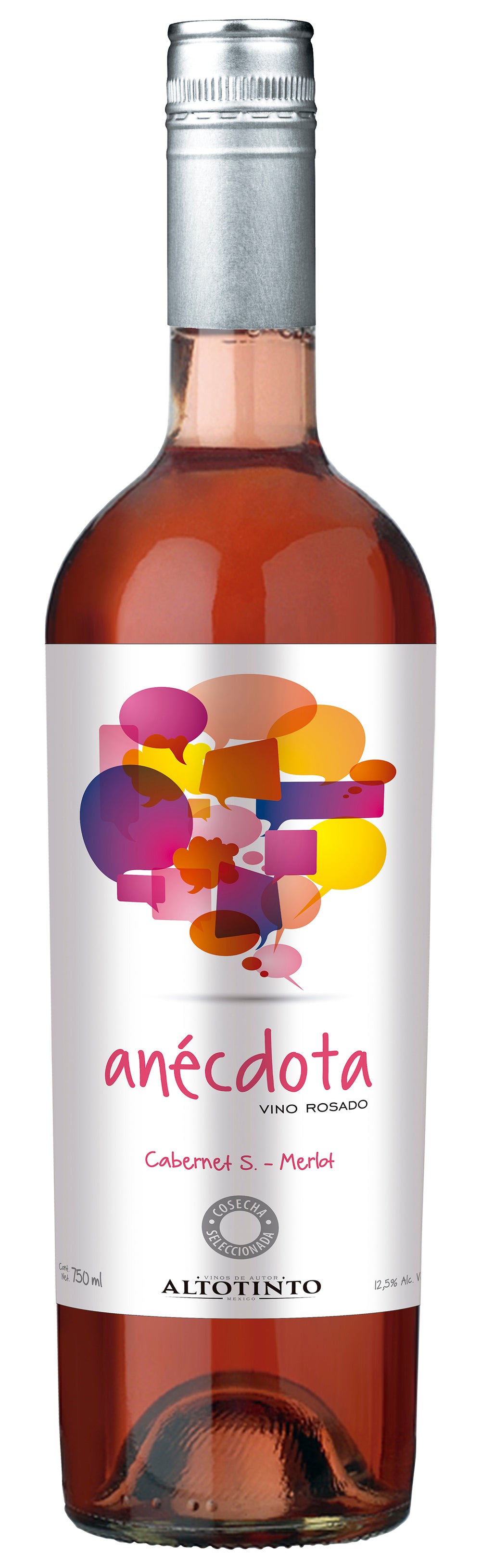 Vino Rosado Anécdota Rosado 750 ml