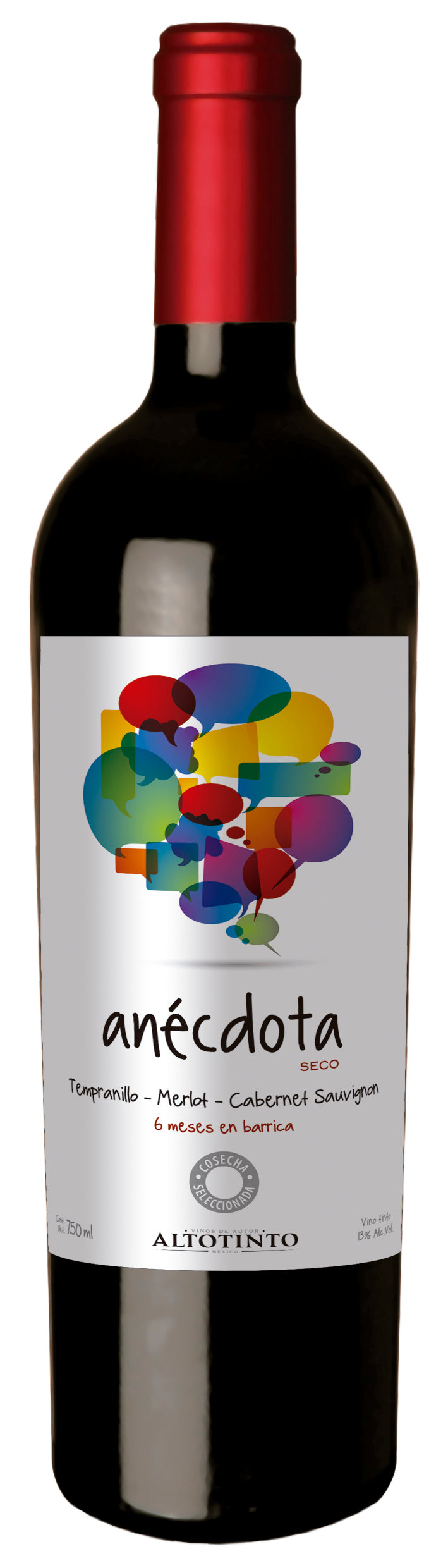 Vino Tinto Altotinto Anécdota Seco 750 ml