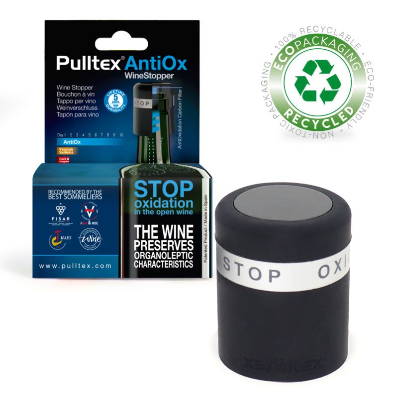 Tapon Antiox Negro Pulltex