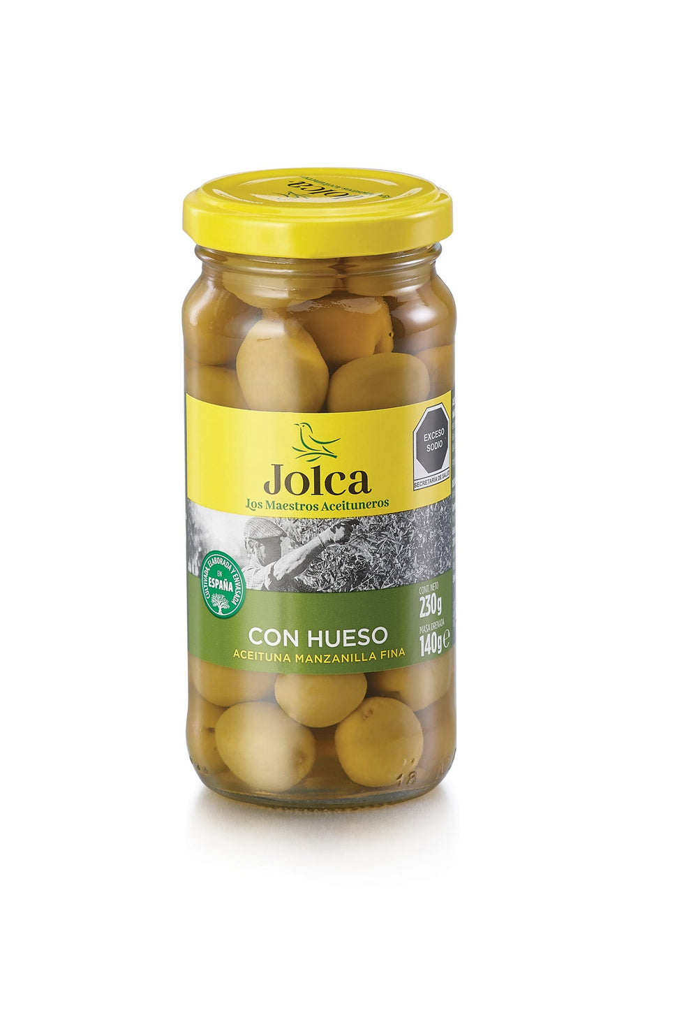 Jolca Aceituna Manzanilla con Hueso 230 gr