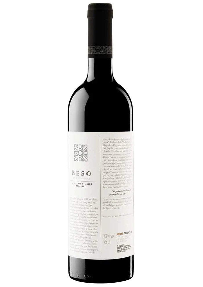 Vino Tinto Beso de Rechenna Crianza 750ML