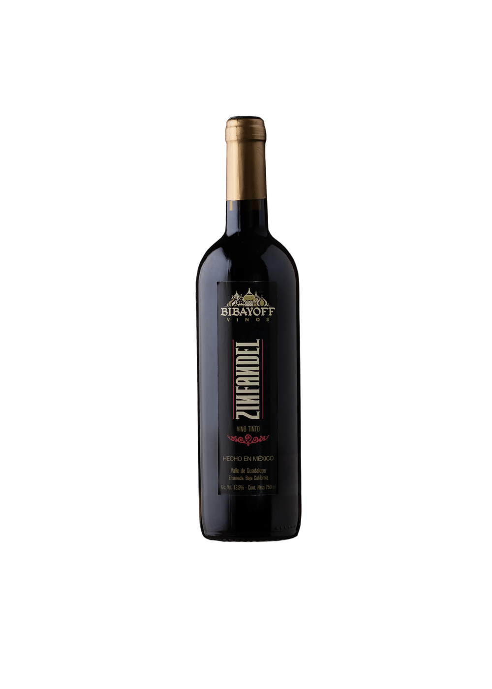 Vino Tinto Bibayoff  Zinfandel 750 ml