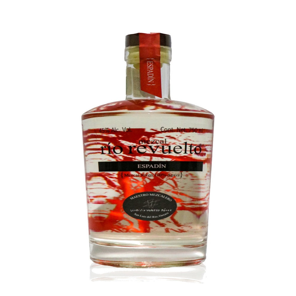 Río Revuelto. Mezcal Espadín 100% agave 45% Vol. 750 ml