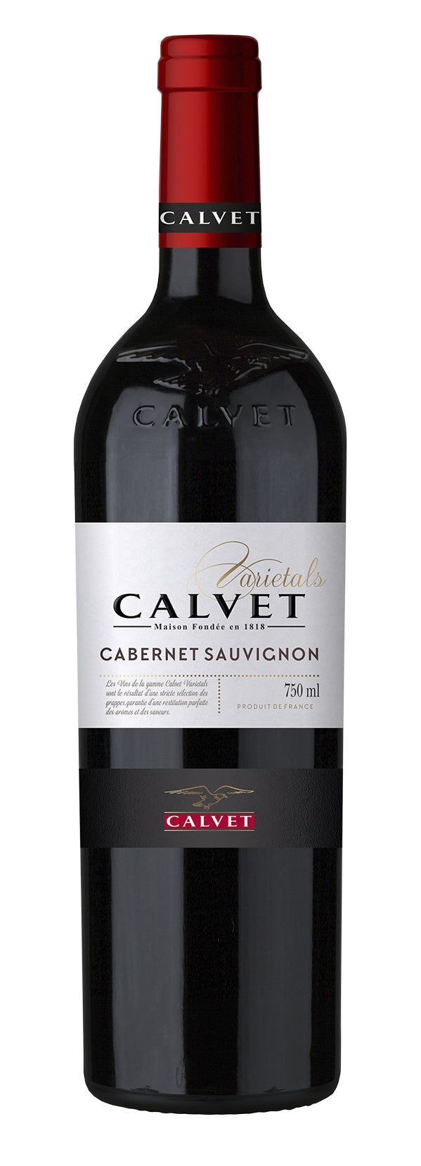 Vino Tinto Calvet Varietals Cabernet Sauvignon 750 Ml