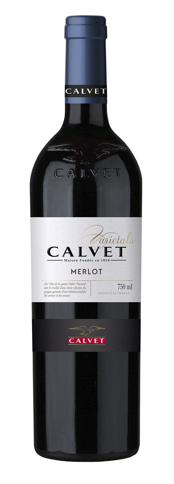 Vino Tinto Calvet Varietals Merlot 750 Ml