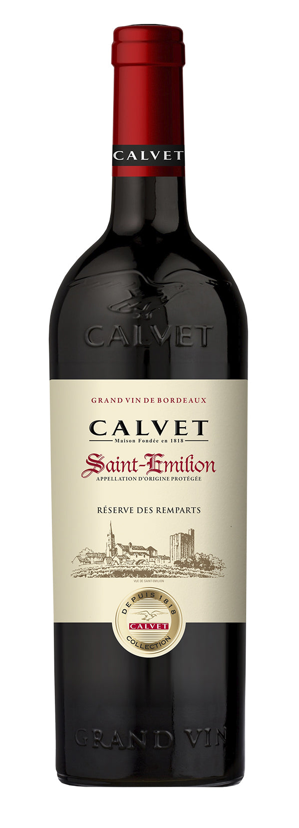 Vino Tinto Calvet Saint Emilion Bordeaux 750 Ml