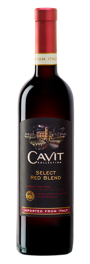 Vino Tinto Cavit Select Red Blend 750 Ml