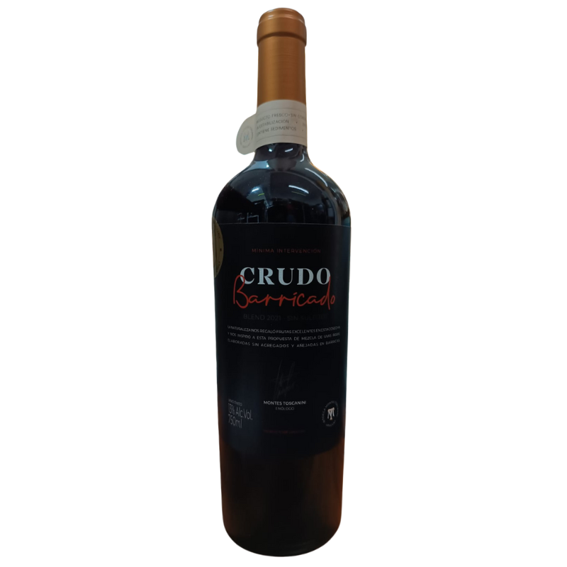 Vino Tinto Montes Toscanini Crudo Barricado 750 ml