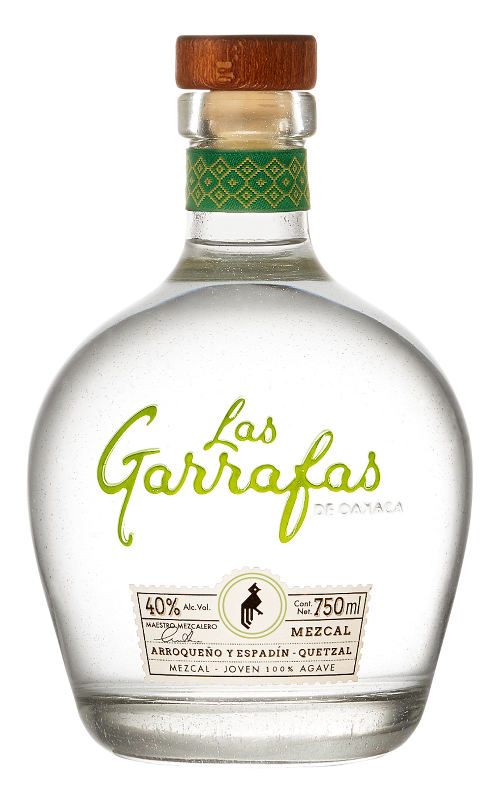 Mezcal Garrafas Quetzal 750 ml