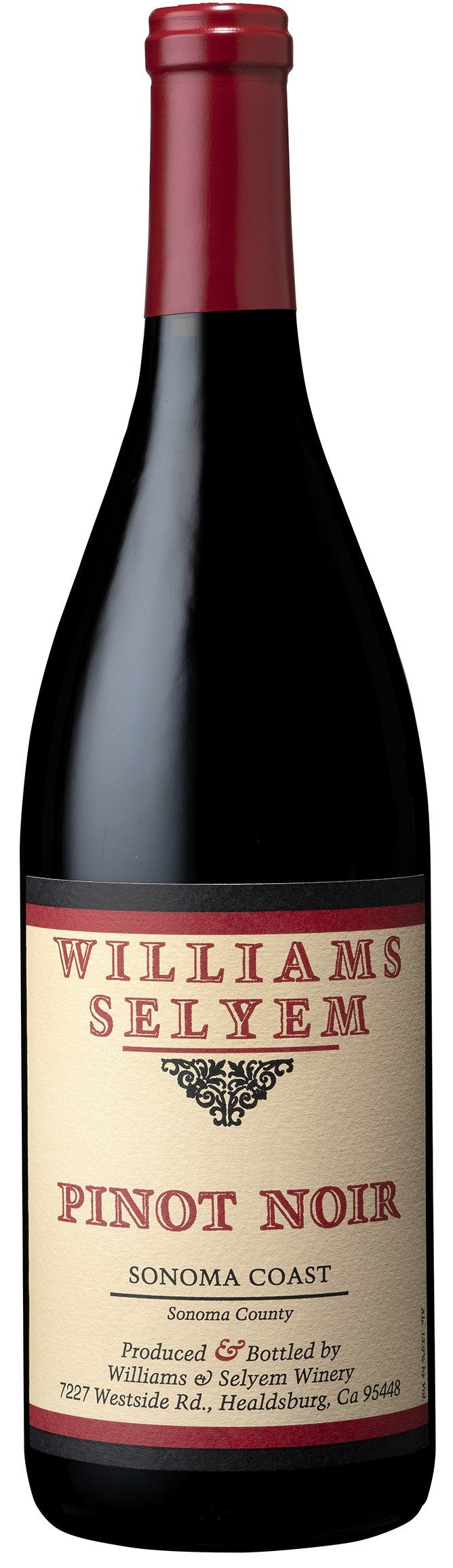 Vino Tinto Williams Selyem Pinot Noir South Coast 750 ml