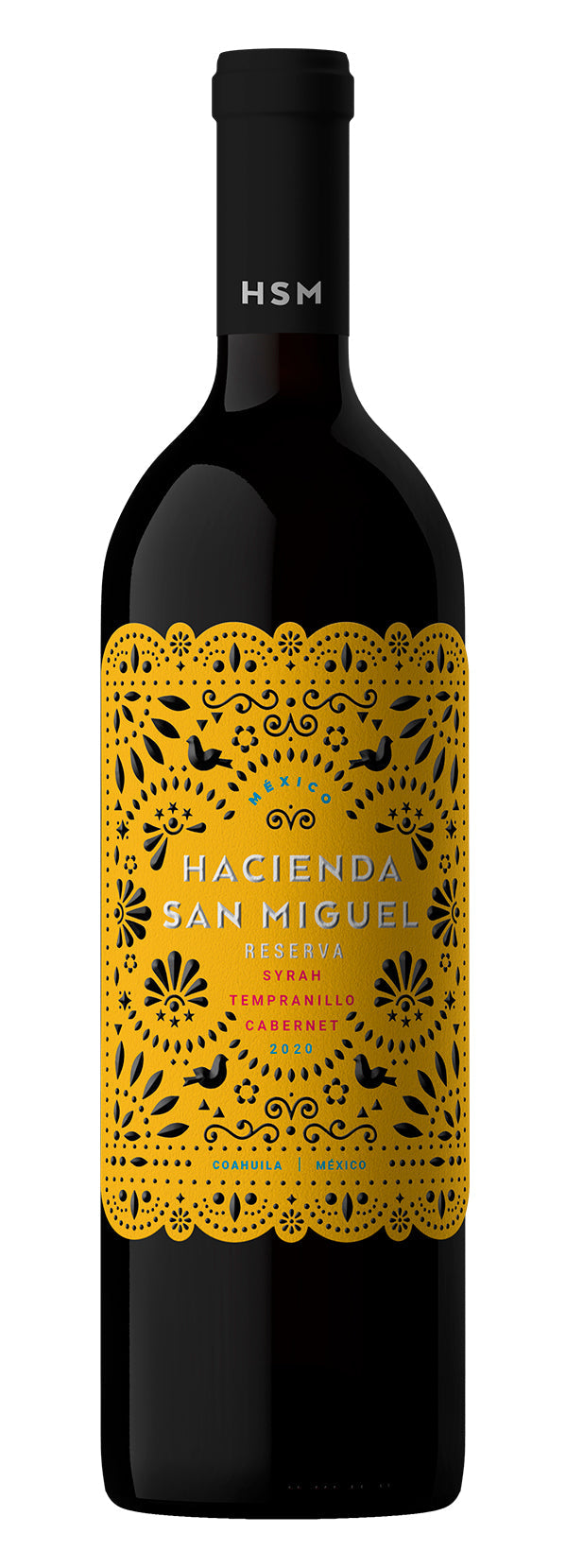 Vino Tinto Hacienda San Miguel  Syrah-Tempranillo-Cabernet 750 ml