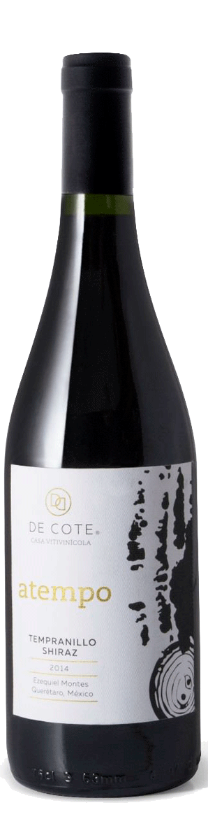 Vino Tinto De Cote Atempo Tempranillo Shiraz 750 ml