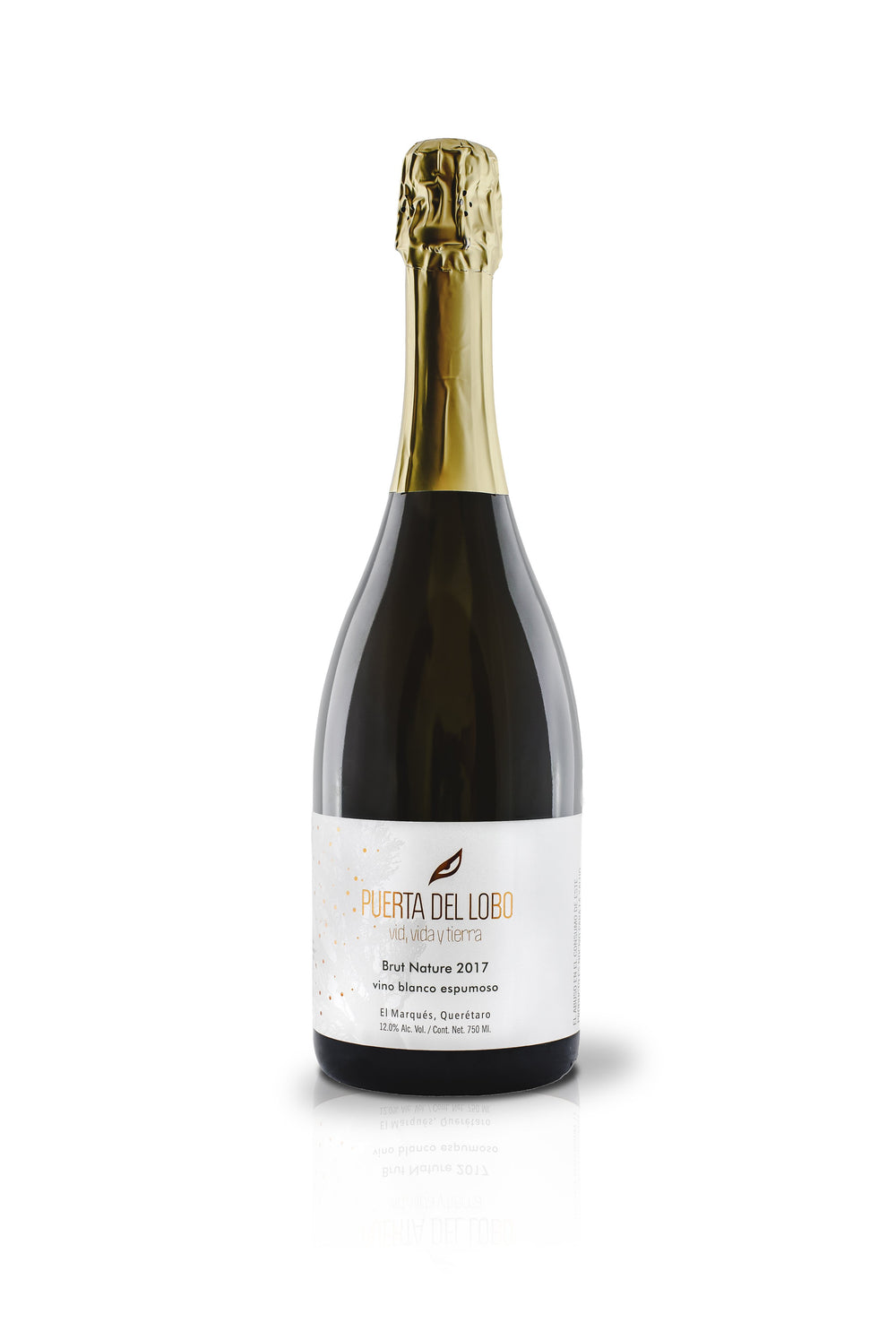 Vino Blanco Puerta del Lobo Espumoso Brut Nature Finca 750 ml