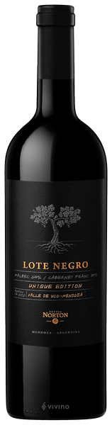 Vino Tinto Norton Lote Negro 750 ml