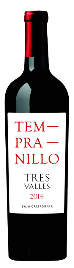 Vino Tinto Tres Valles Tempranillo 750 ml
