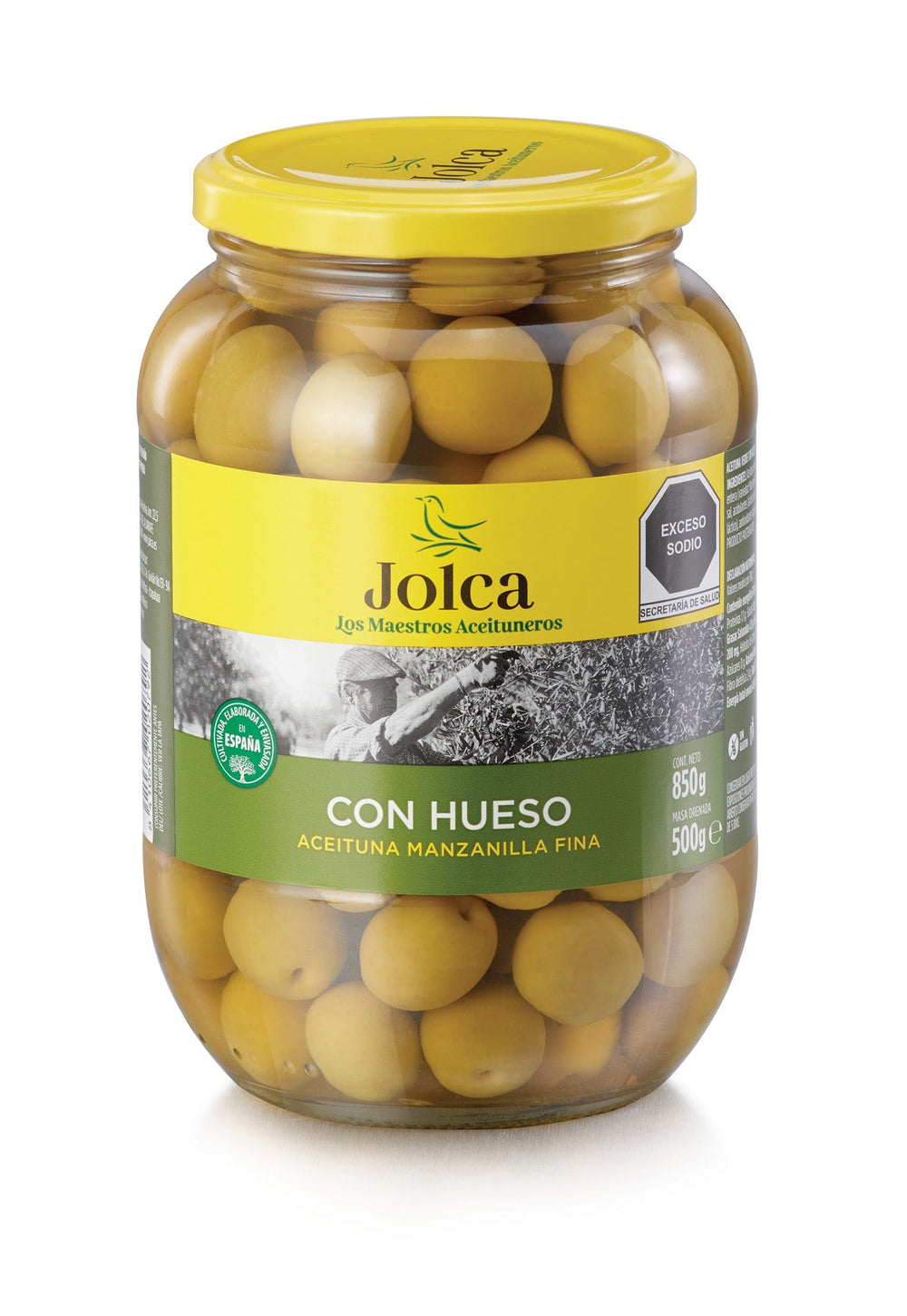 Jolca Aceituna Manzanilla con Hueso 850 gr