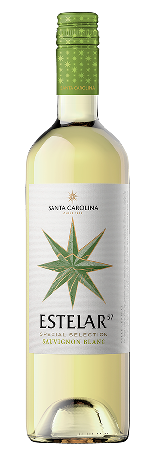 Vino Blanco Santa Carolina Estelar 57 Sauvignon Blanc 750 Ml