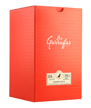 Tequila Las Garrafas Cardenal Rojo Reposado Cristalino 750 ml