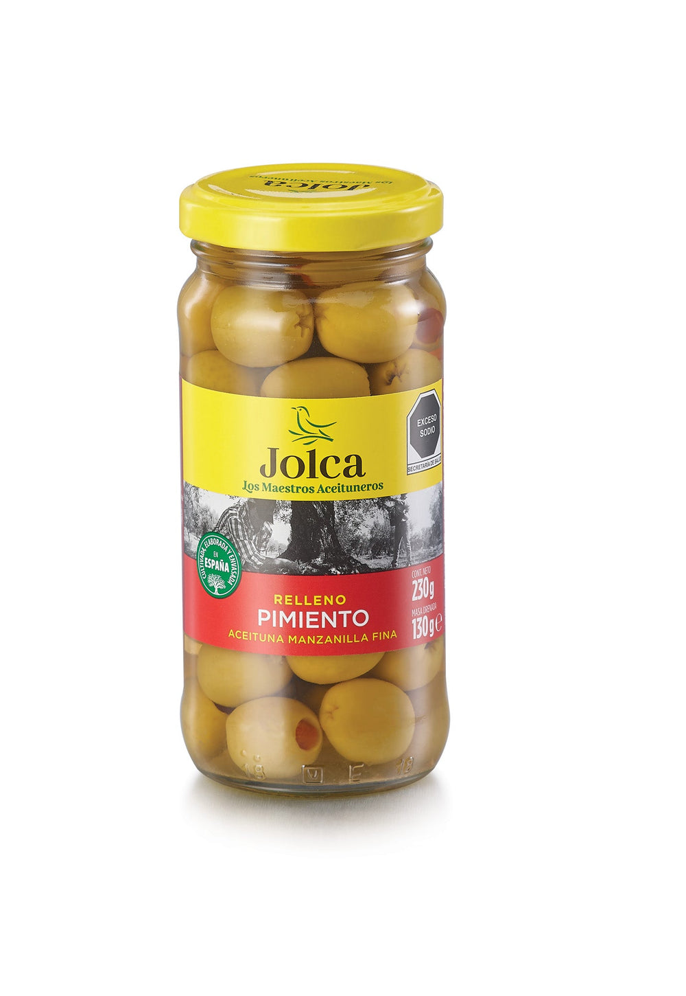 Jolca Aceituna Manzanilla Rellena de Pimiento 230 gr