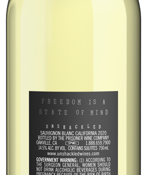 Vino Blanco The Prisoner Unshackled Sauvignon Blanc 750ML