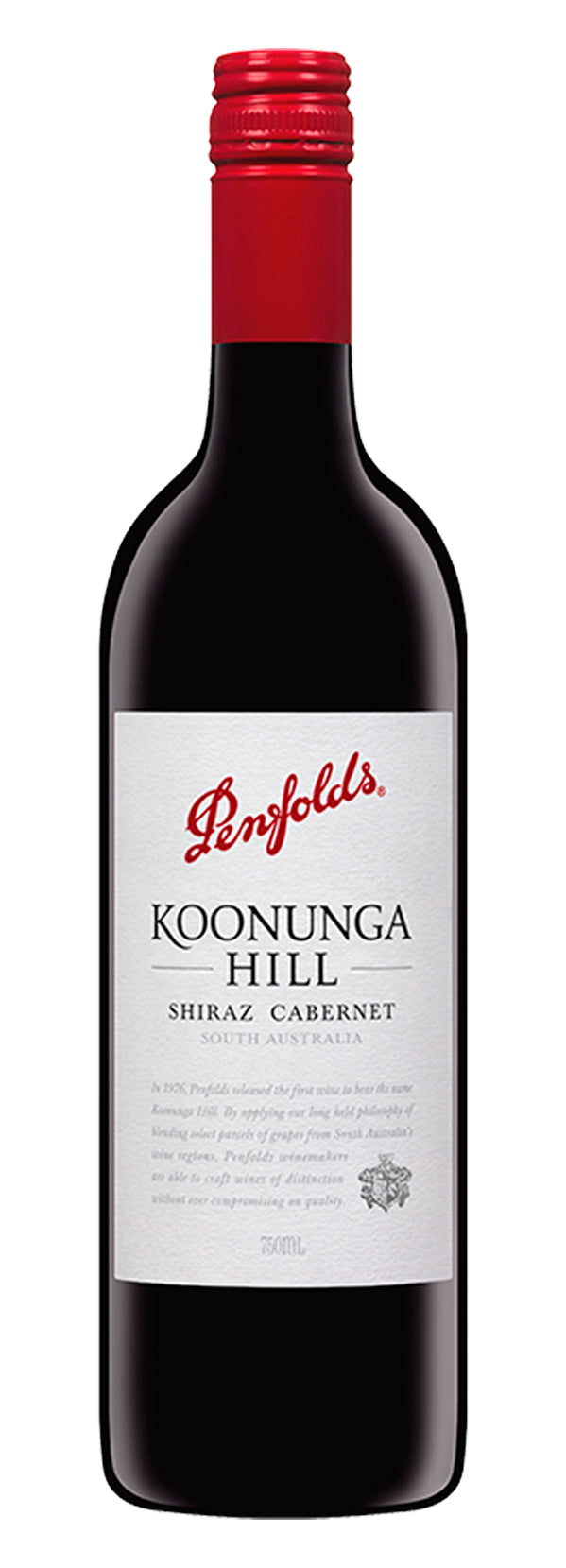 Vino Tinto Treasury Wines Penfolds Koonunga Hill Shiraz Cabernet 750 Ml