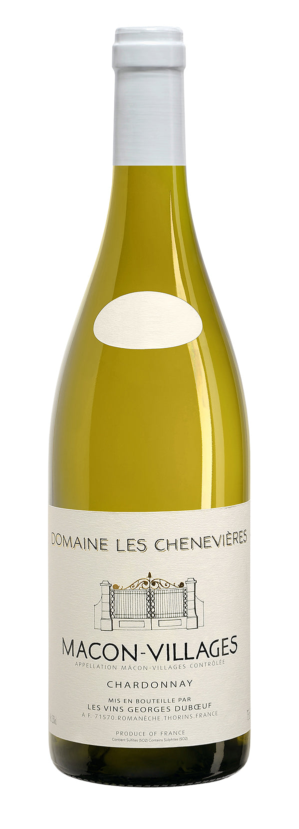 Vino Blanco Georges Duboeuf Macon Villages Domaine Chenevieres Chardonnay 750 Ml