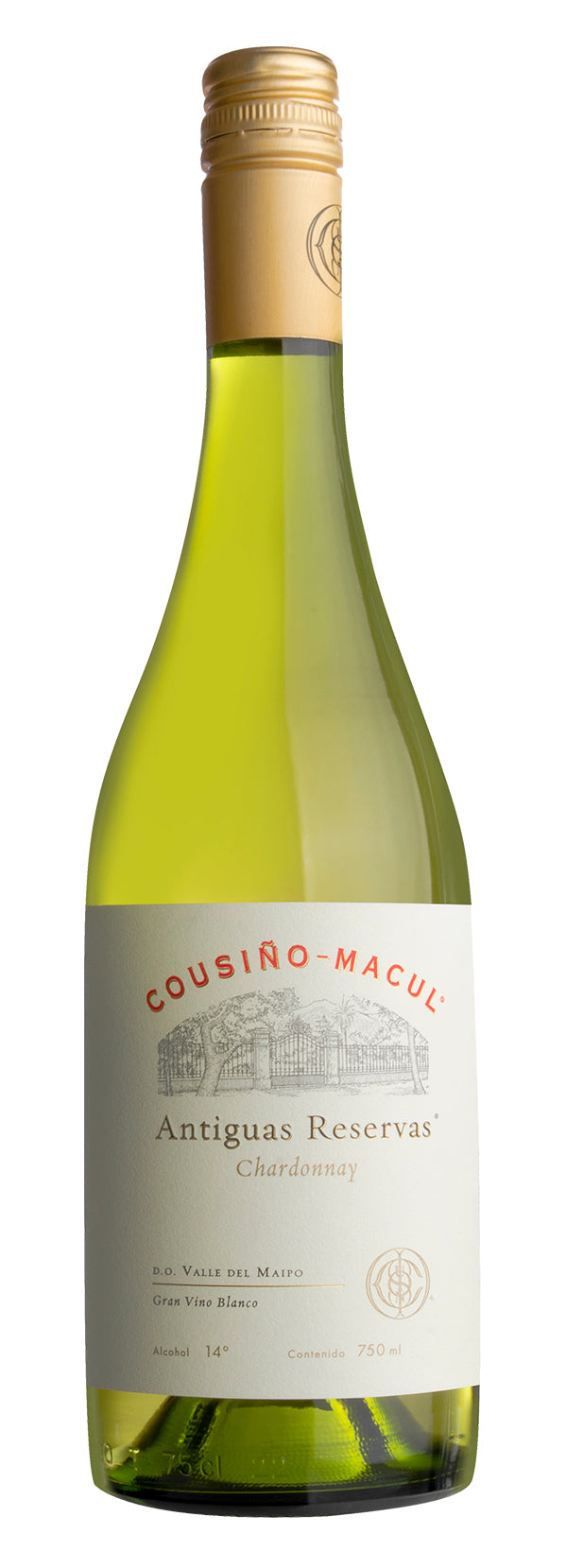 Vino Blanco Cousino Macul Antiguas Reservas Chardonnay 750 Ml