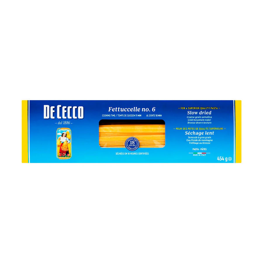 Pasta De Cecco Fettuccelle De Sémola de 454 gr